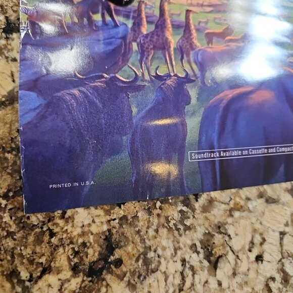 THE LION KING (1994) 2 Sided Original Movie Theate Poster ROLLED 27” x 40” 90’s - Picture 4 of 16